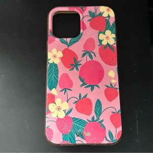 Sonix iPhone 12 / 12 Pro Case – Pink Strawberry Shortcake Fruit Pattern